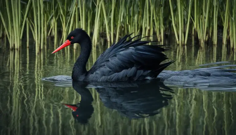 Vogelporträt: Blässhuhn