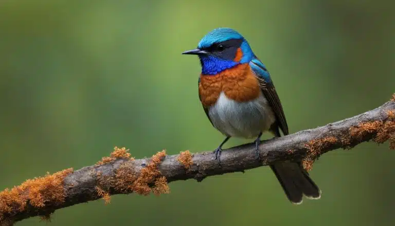 Vogelporträt: Blaukehlchen