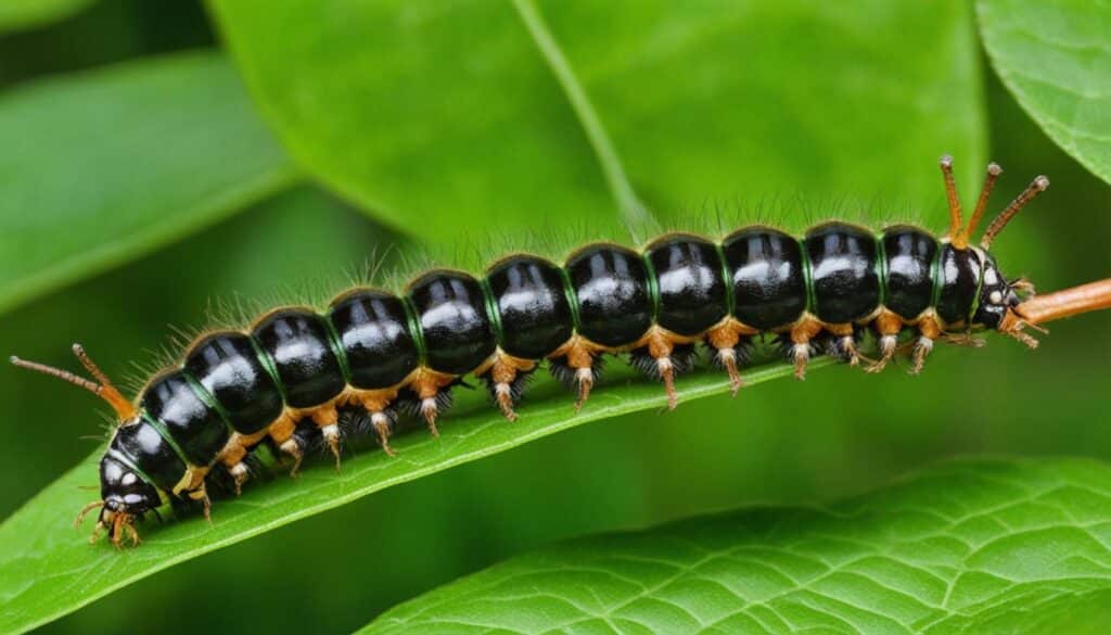 Braunkehlchen Larve Braunkehlchen Larve