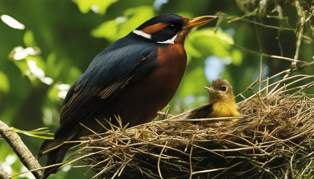 Brutverhalten des Berglaubsängers Brutverhalten des Berglaubsängers