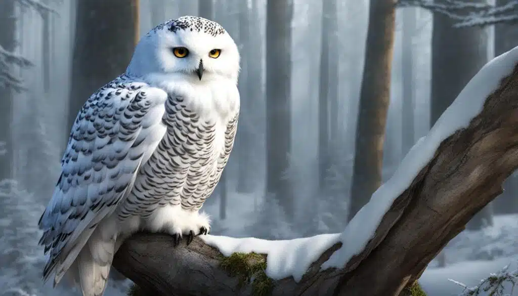 Harry Potters treue Schnee-Eule Hedwig