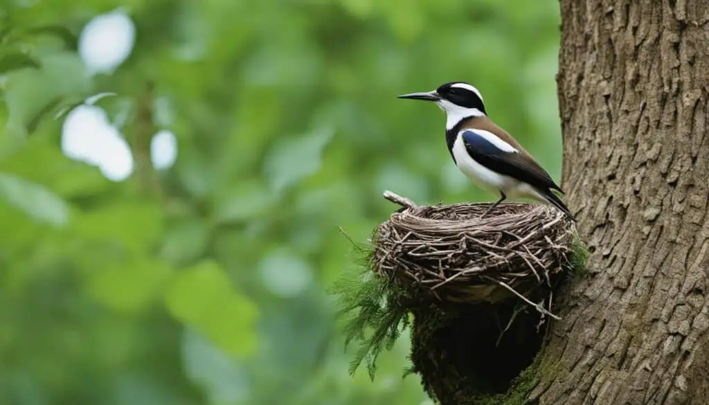 Lebensraum und Nistplatz des Gartenbaumläufers Lebensraum und Nistplatz des Gartenbaumläufers