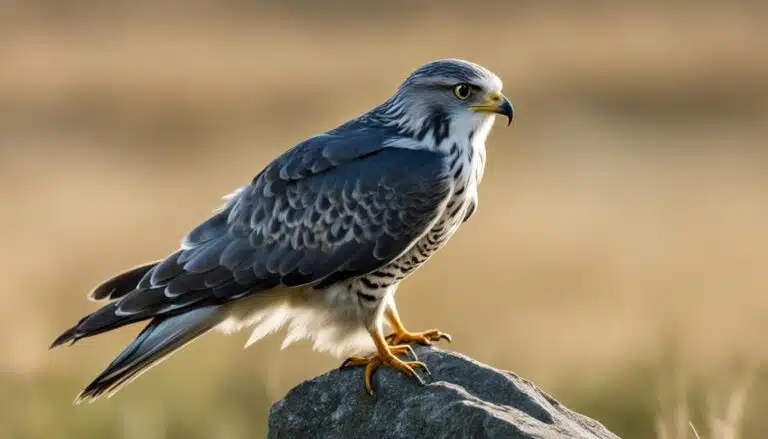 Vogelporträt: Merlin