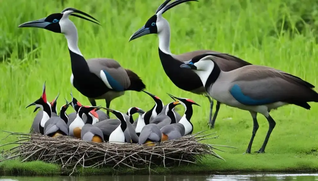 Nilgans Verhalten und Fortpflanzung