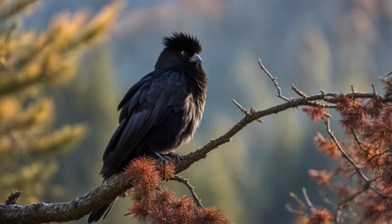 Vogelporträt: Rabenkrähe