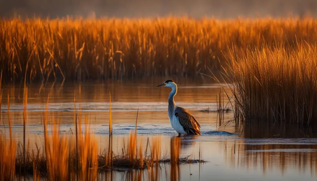 Rostgans im Lebensraum Rostgans im Lebensraum