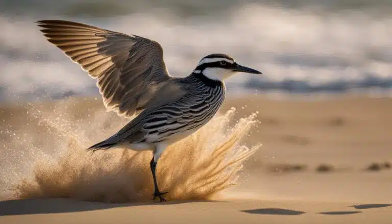 Vogelporträt: Sandregenpfeifer