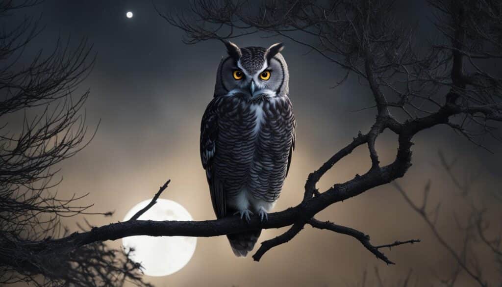 Schleiereule in der Nacht Schleiereule in der Nacht