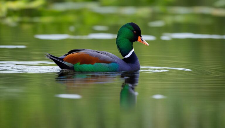 Vogelporträt: Schnatterente