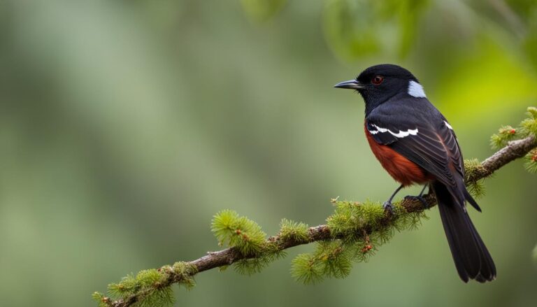 Vogelporträt: Schwarzkehlchen