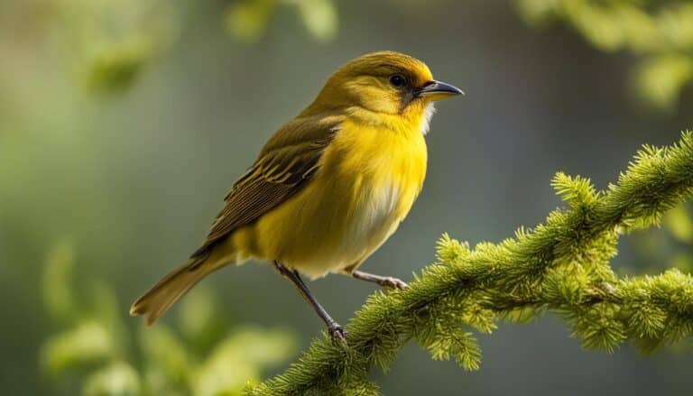 Vogelporträt: Sommergoldhähnchen