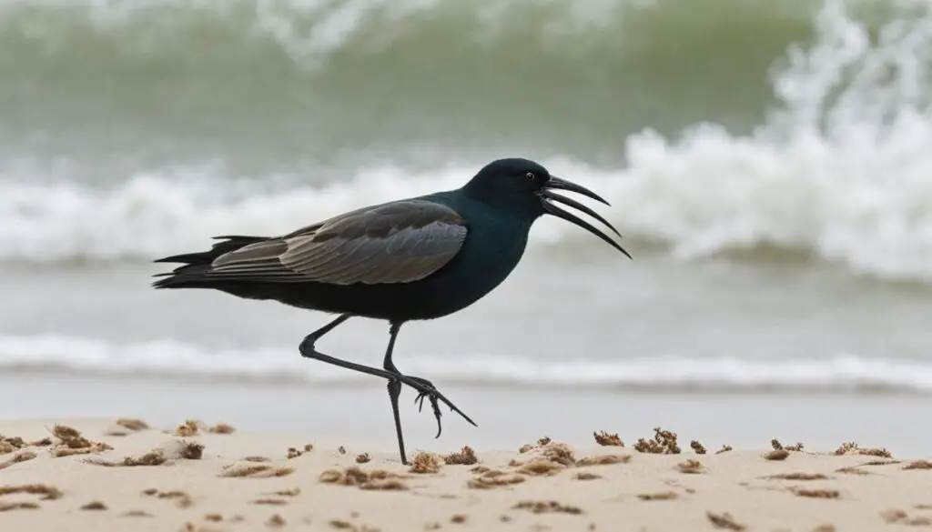 Strandpieper im Küstenschutz