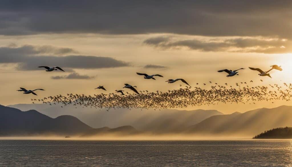 Zugverhalten der Krickente Zugverhalten der Krickente