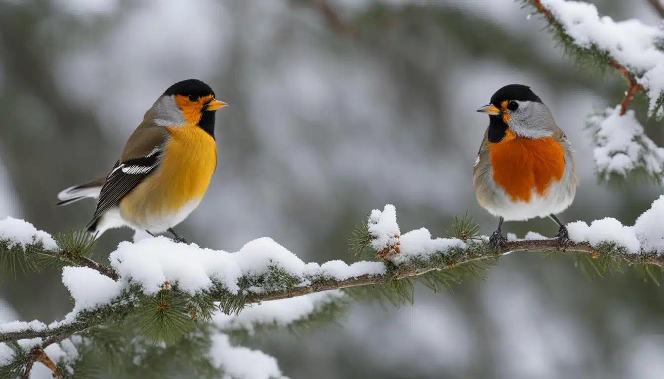 welche vögel kommen im winter nach deutschland