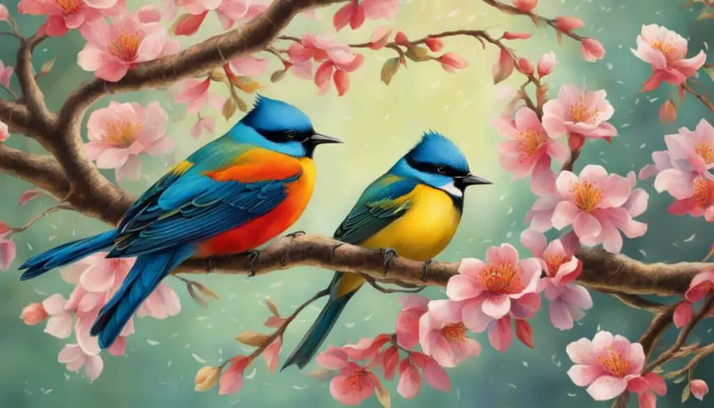 Weidenmeise und Sumpfmeise im Gesang