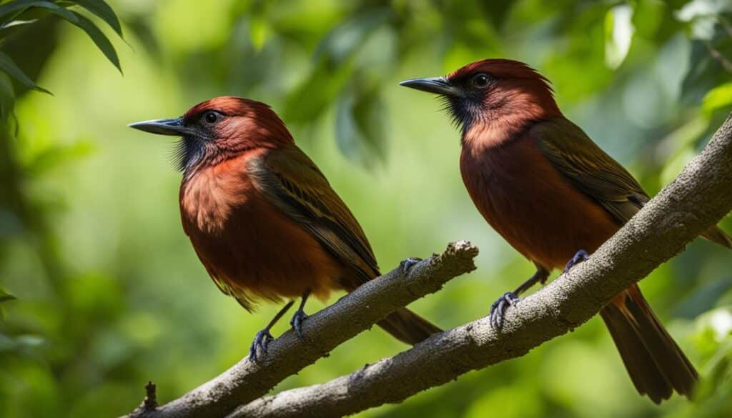 Zaunkönig im dichten Unterholz Zaunkönig im dichten Unterholz