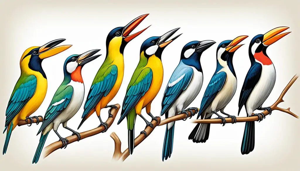Anatomie der Vogelschnäbel Anatomie der Vogelschnäbel