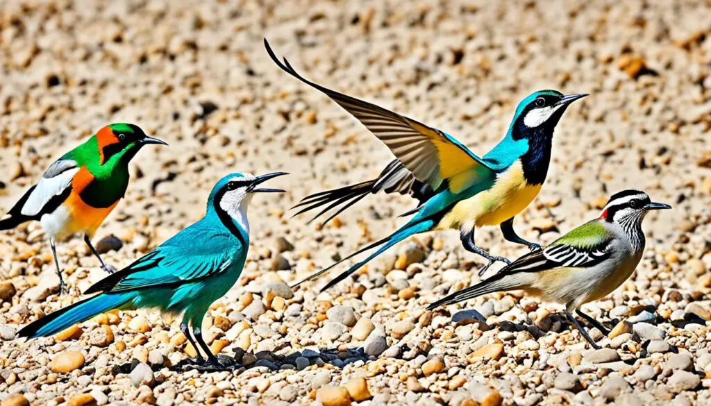 Einheimische Vögel in Dubai