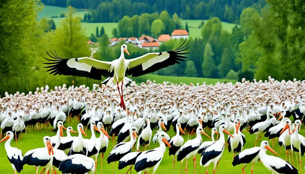 Storchenschutzprogramm in Bayern