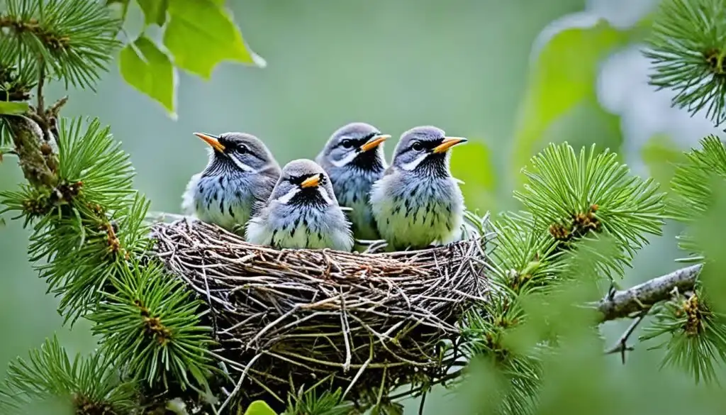 Studie zum Verhalten von Singvogel-Eltern