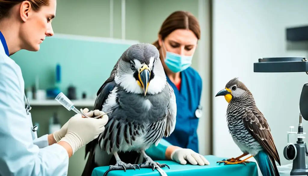 Vogel erkältet Tierarzt