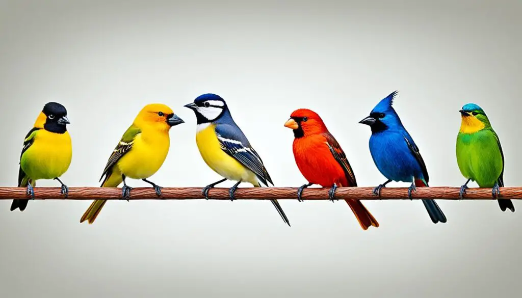 Vogelarten mit speziellen Anfangsbuchstaben