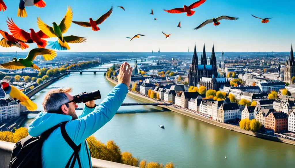 Vogelbeobachtung in Köln