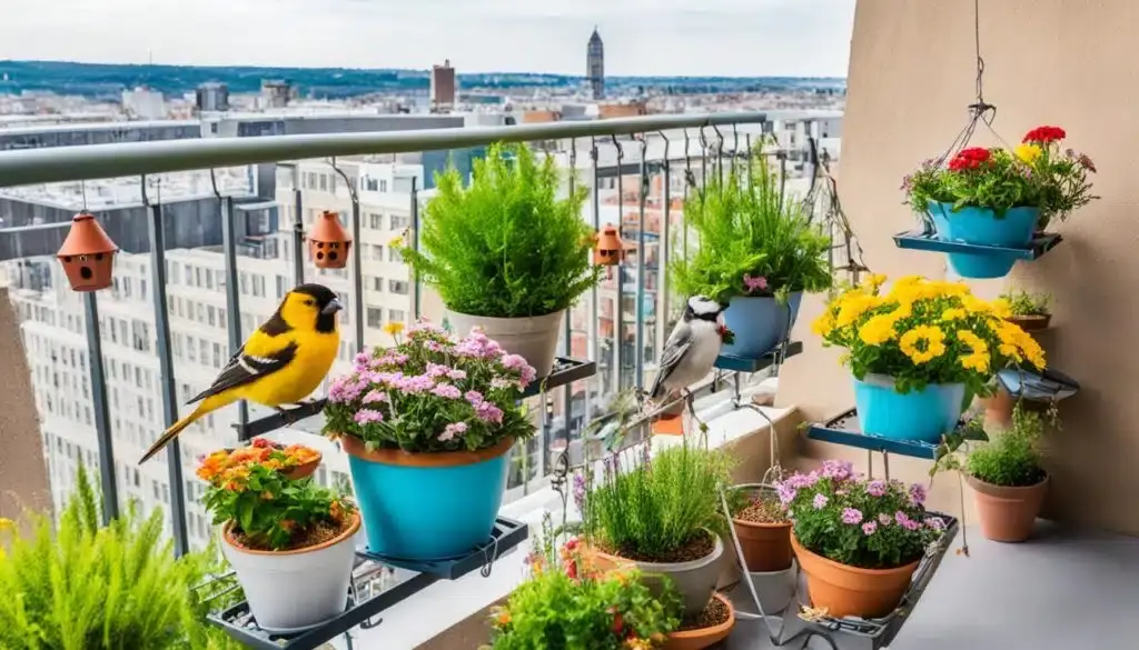 Vogelfreundlicher Balkon gestalten