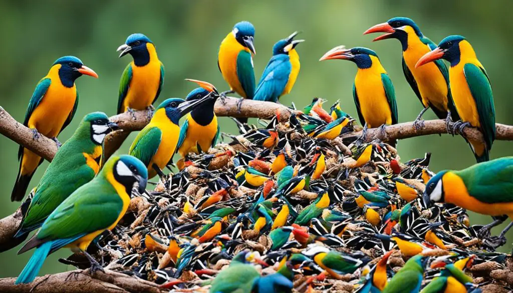 Vogelfutter Nigersamen