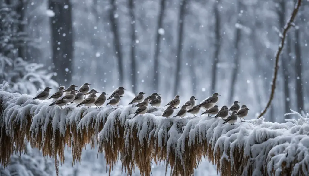 Winterquartier Zugvögel