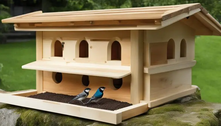 Futterhaus für Vögel selber bauen