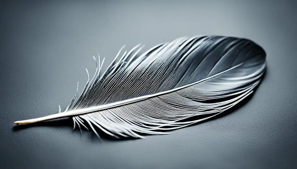 individuelle Bedeutung der grauen Feder individuelle Bedeutung der grauen Feder