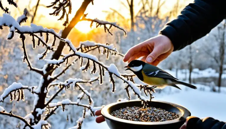 Fütterungszeiten: Vogelfütterung – ab wann und wie?