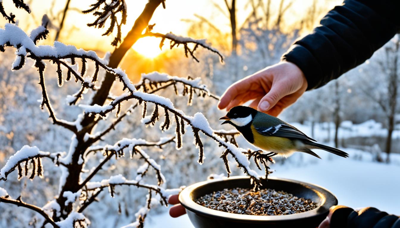 vogel fütterung ab wann