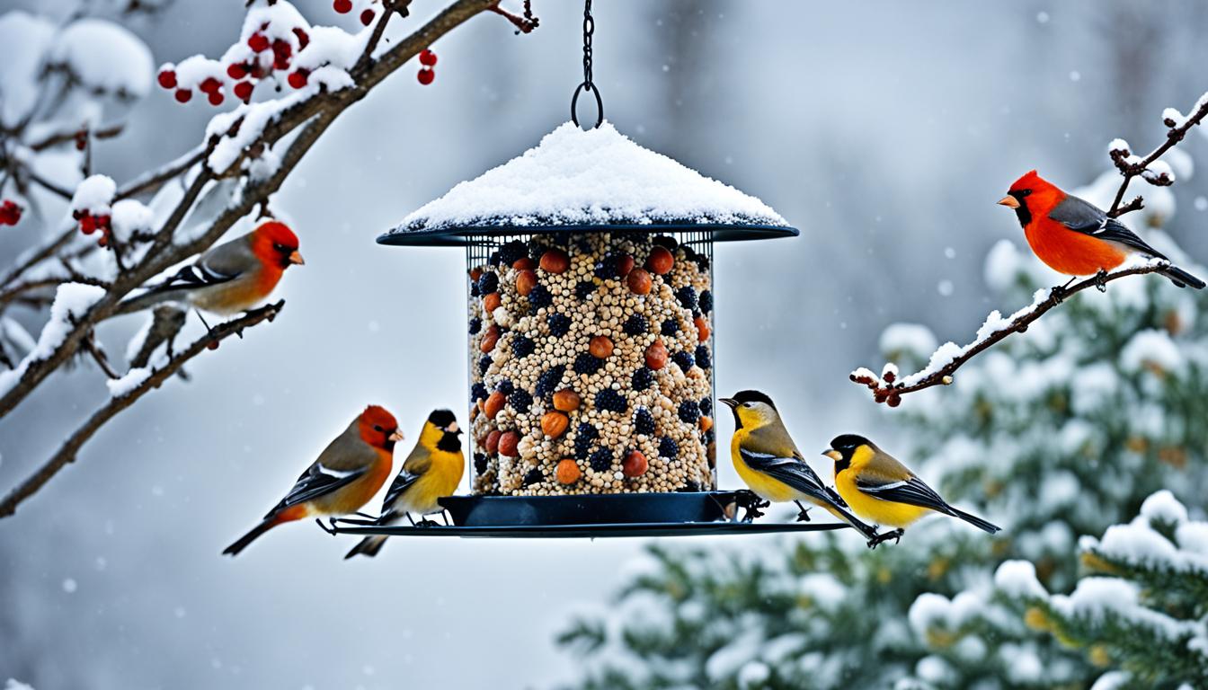 vogel was füttern