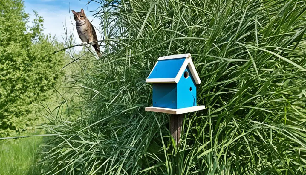 vogelhaus-vor-katzen-schützen