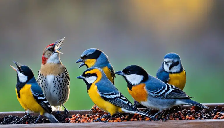 Wann Fressen Vögel Uhrzeit?