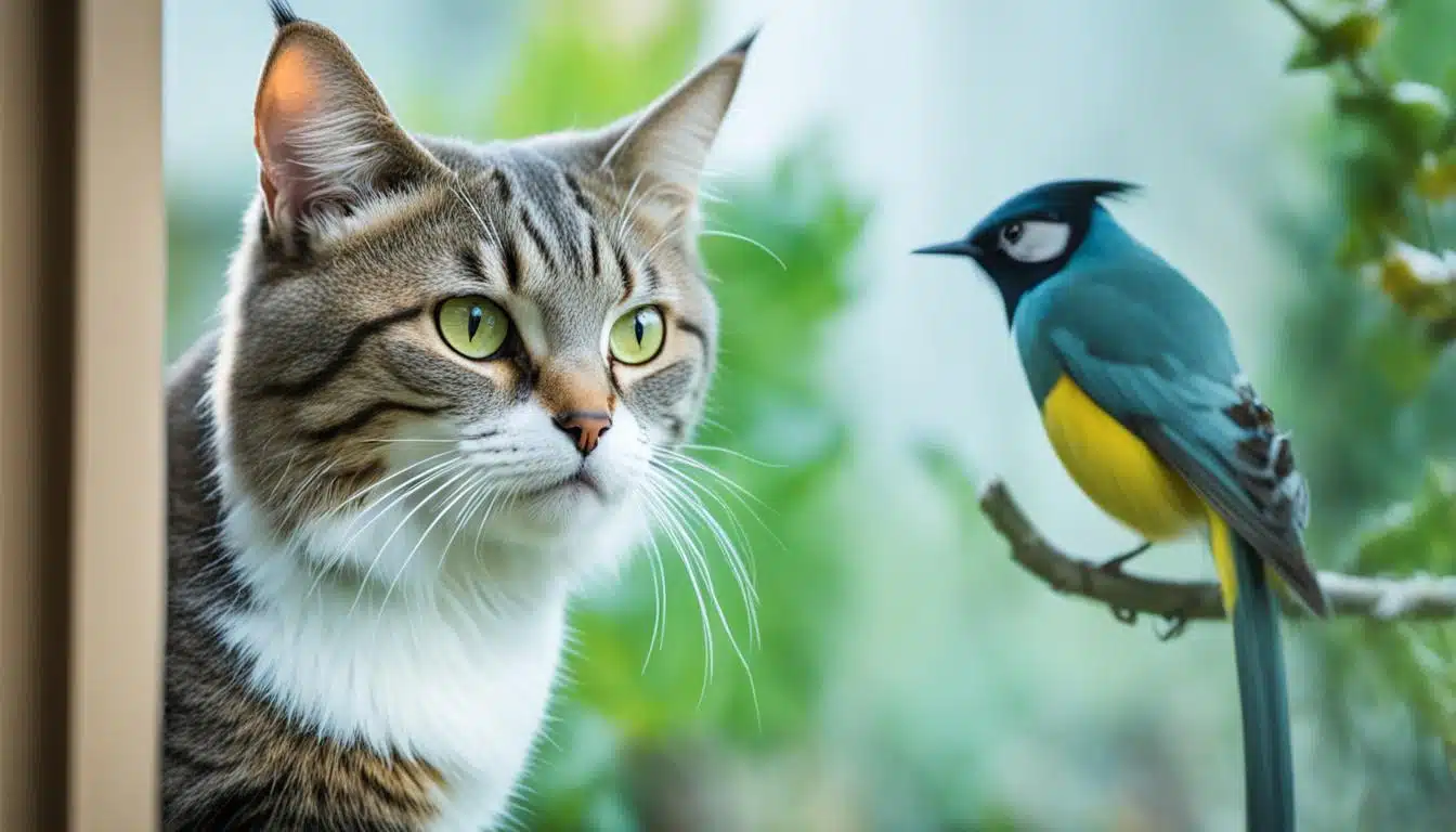 warum machen katzen geräusche wenn sie vögel sehen