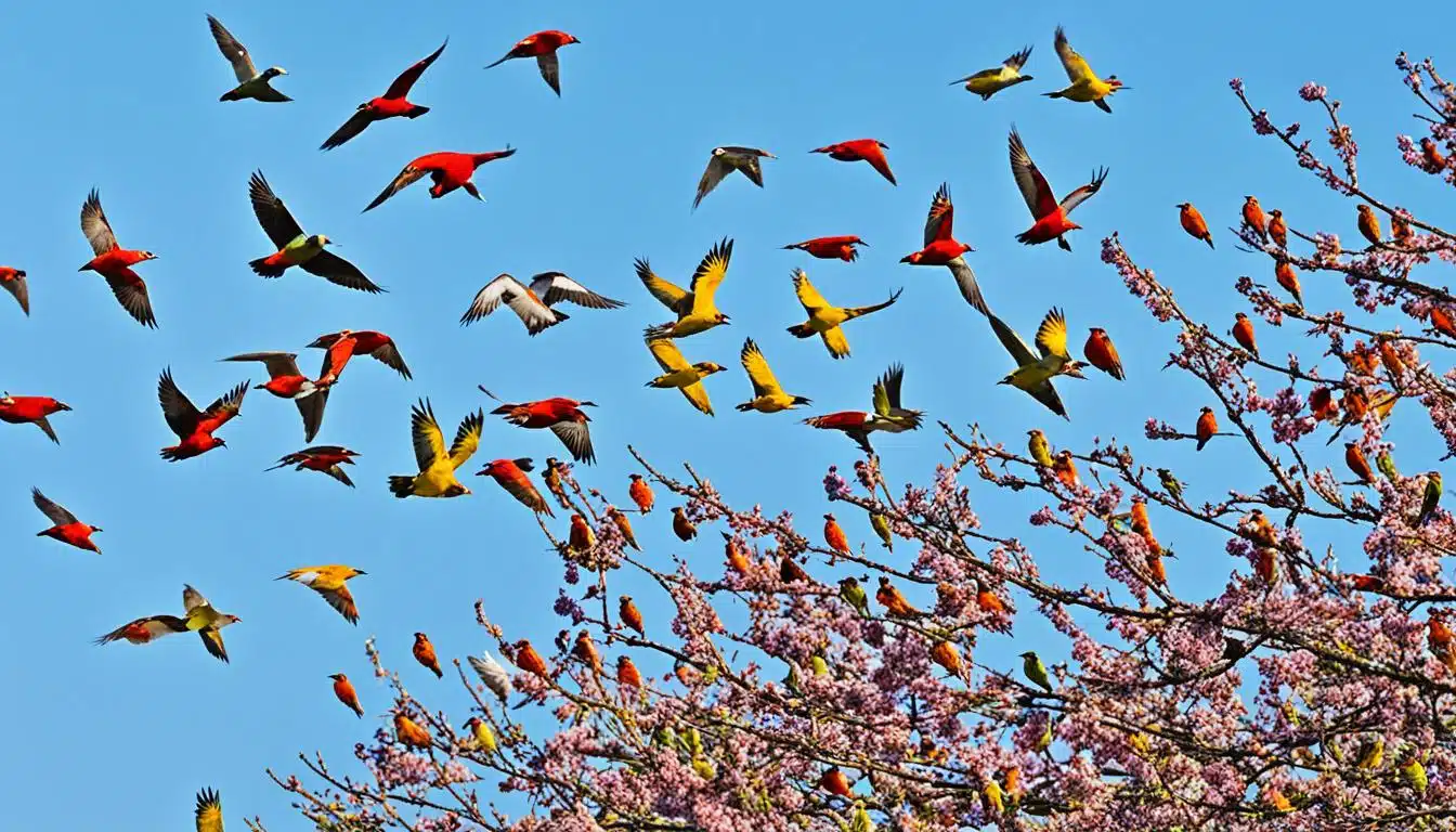 welche vögel kommen im frühling nach deutschland