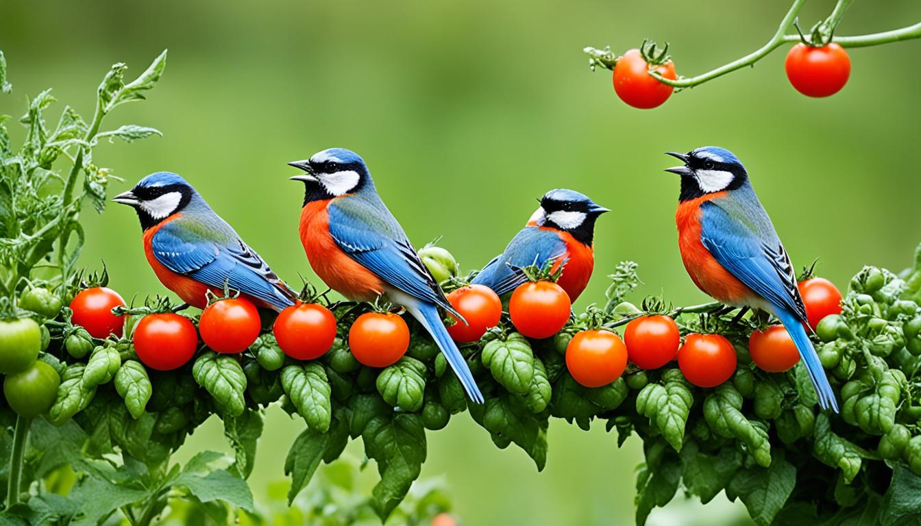 welche vogel fressen tomaten