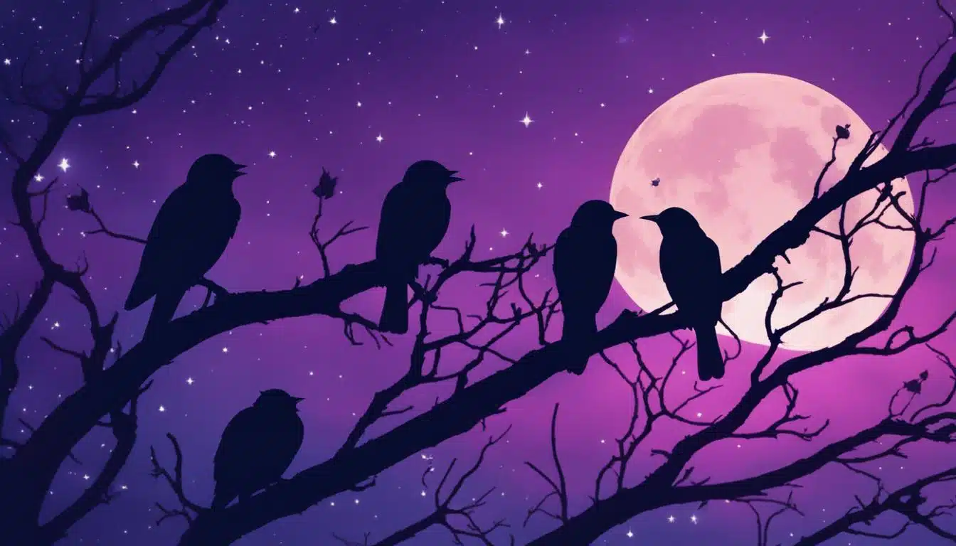 welche vogel singen nachts